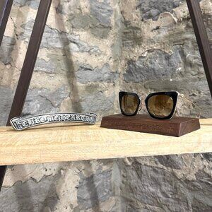 Chrome Hearts Gold Laurita Lynn Sunglasses